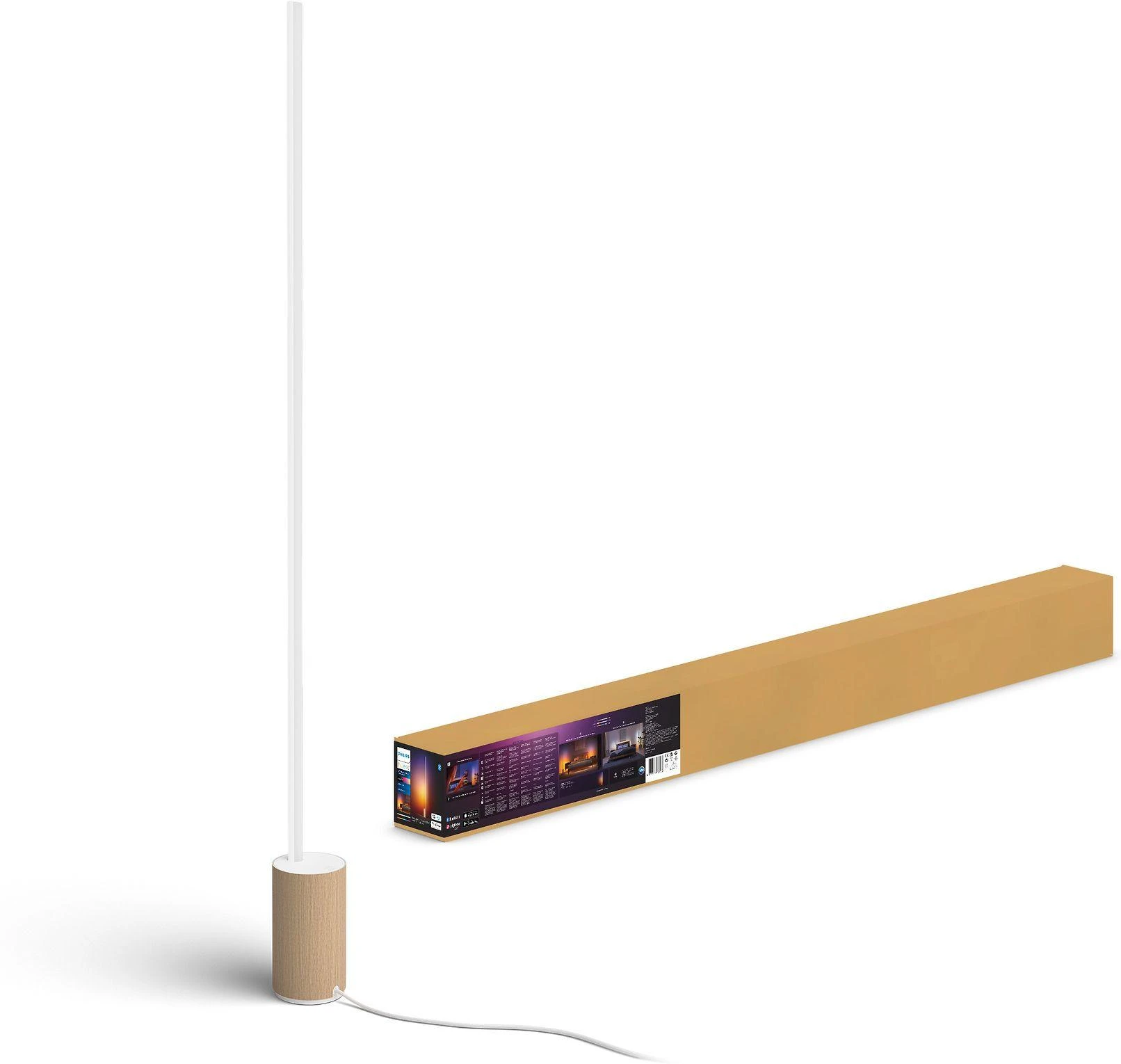 Philips Hue Signe Ąžuolo gradientas | RGBW | grindų