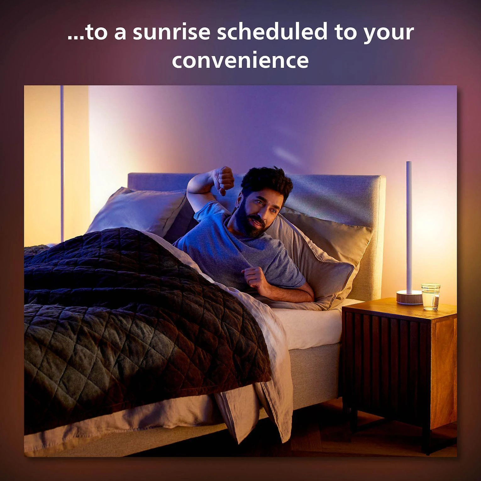 Philips Hue Signe Ąžuolo gradientas | RGBW | grindų