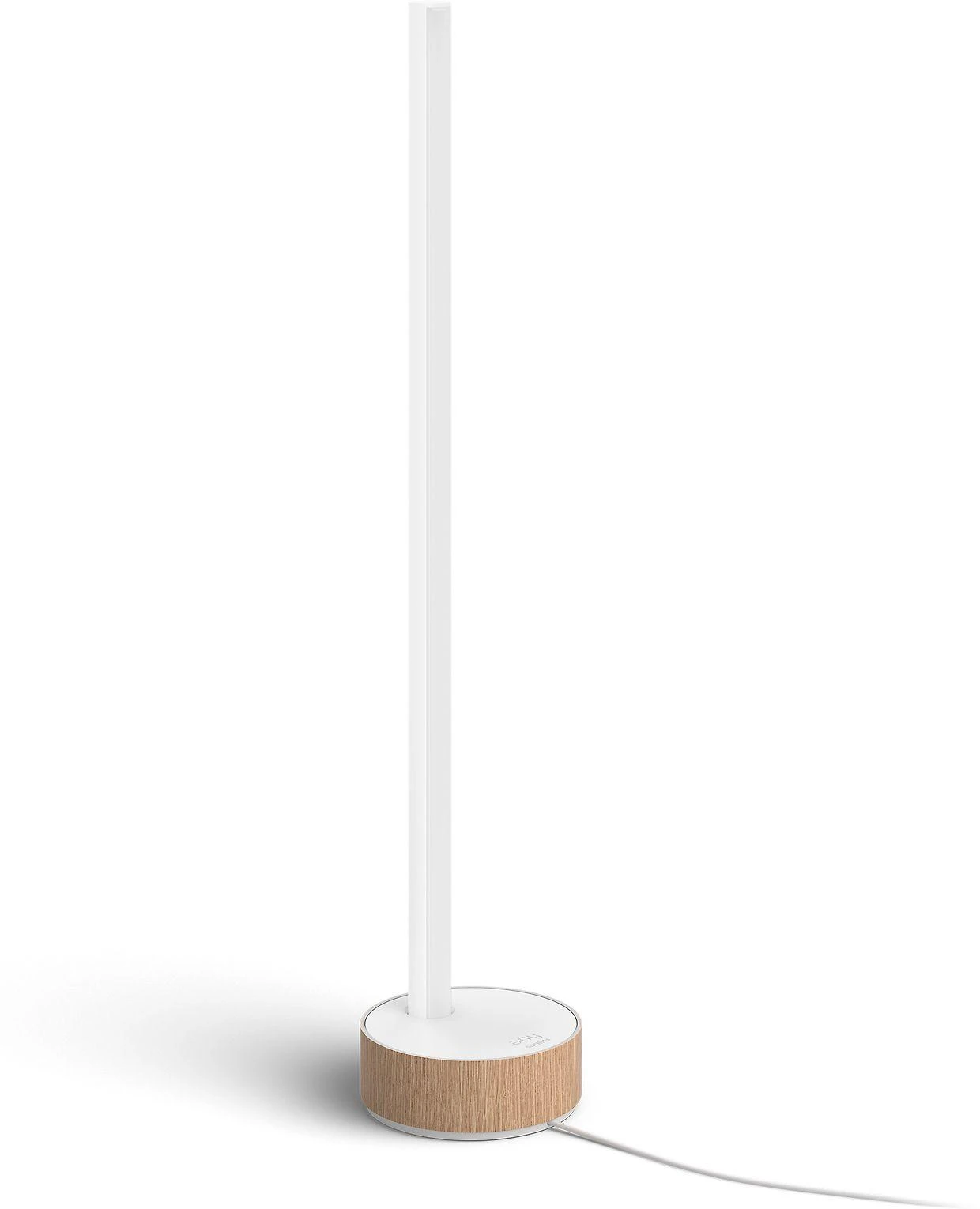 Stalo gradientinis šviestuvas Philips Hue Signe Oak, Baltos spalvos