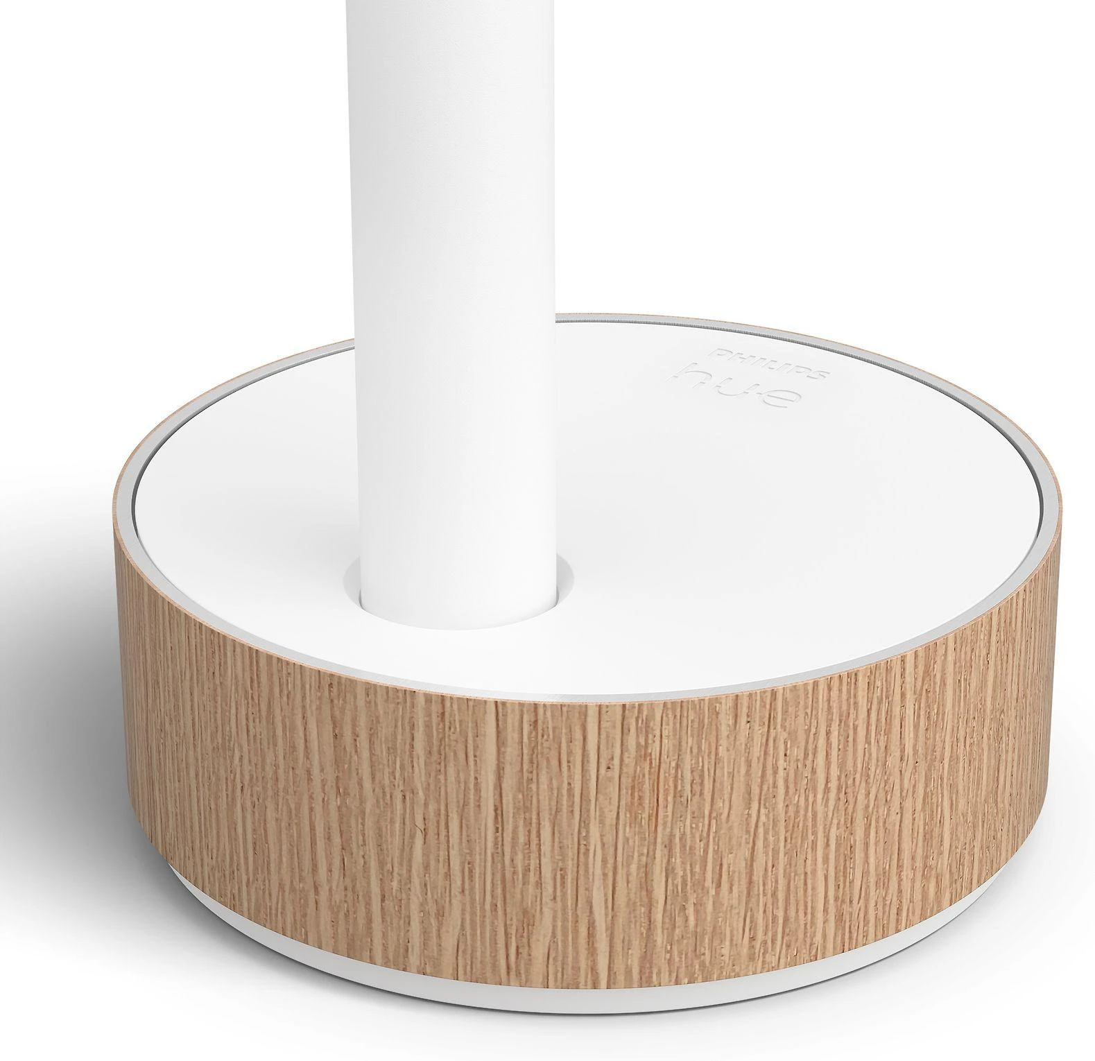 Stalo gradientinis šviestuvas Philips Hue Signe Oak, Baltos spalvos