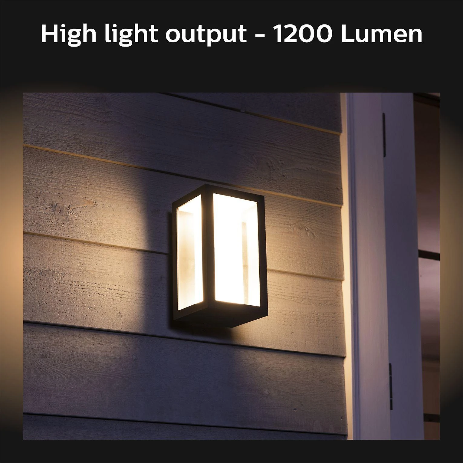 Philips Hue Impress sieninis lauko šviestuvas (Baltas ir spalvotas)