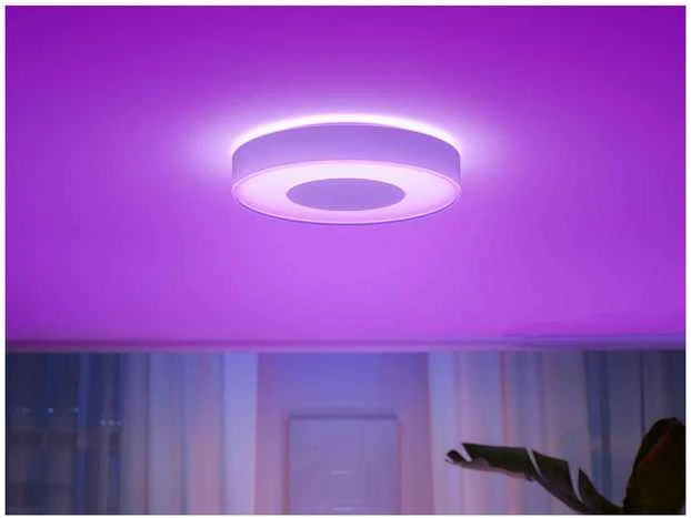 Philips Hue Infuse L lubinis šviestuvas baltas | 52,5 W | Baltas ir spalvų atmosfera 2000-6500 | Bluetooth