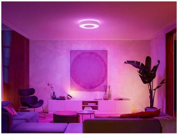 Philips Hue Infuse L lubinis šviestuvas baltas | 52,5 W | Baltas ir spalvų atmosfera 2000-6500 | Bluetooth