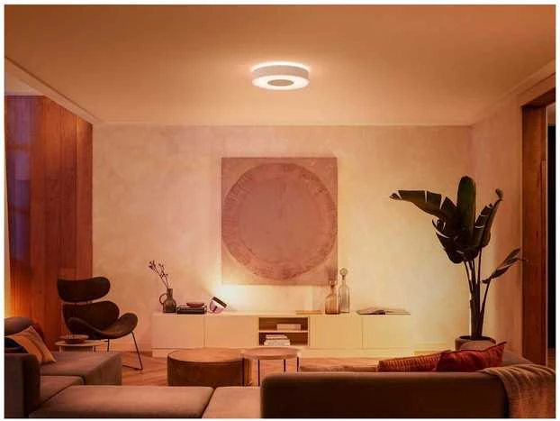 Philips Hue Infuse M lubinis šviestuvas baltas | 33,5 W | Baltas ir spalvų atmosfera 2000-6500 | Bluetooth