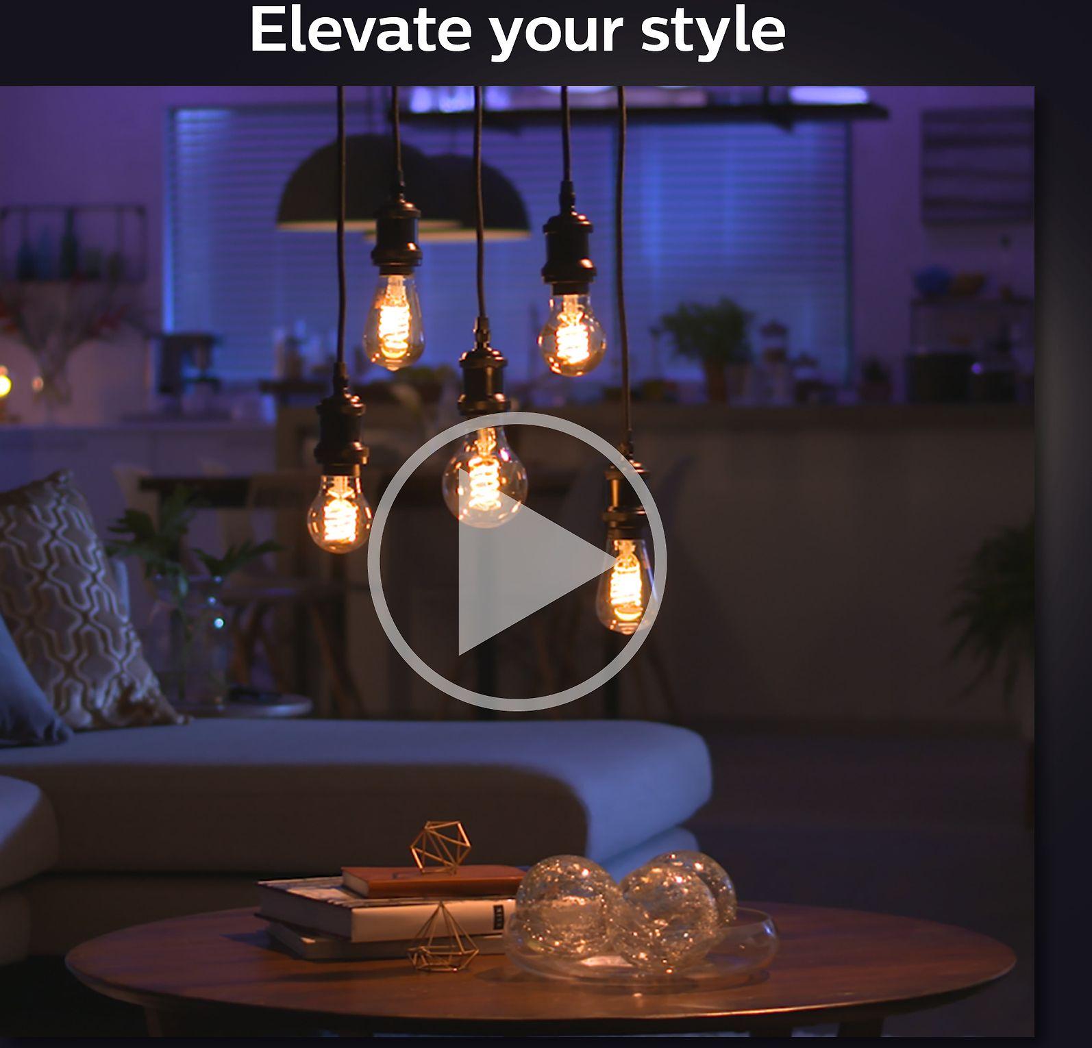 Philips Hue E27 WA 7W Fil ST64