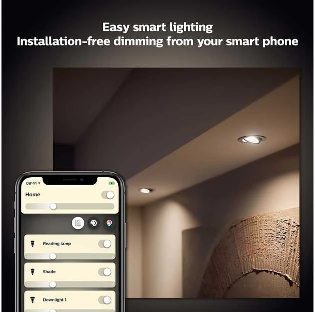 Philips Hue Baltos šviesos E27 lemputė su standartiniu kaitinimo siūlu
