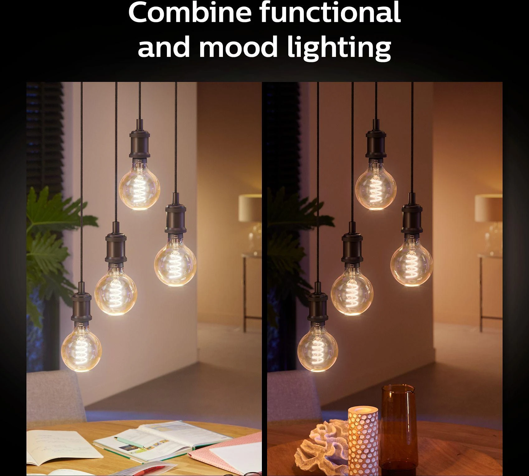 Philips Hue Baltas Ambiance LED G125 lempa E27 Zigbee, Bluetooth