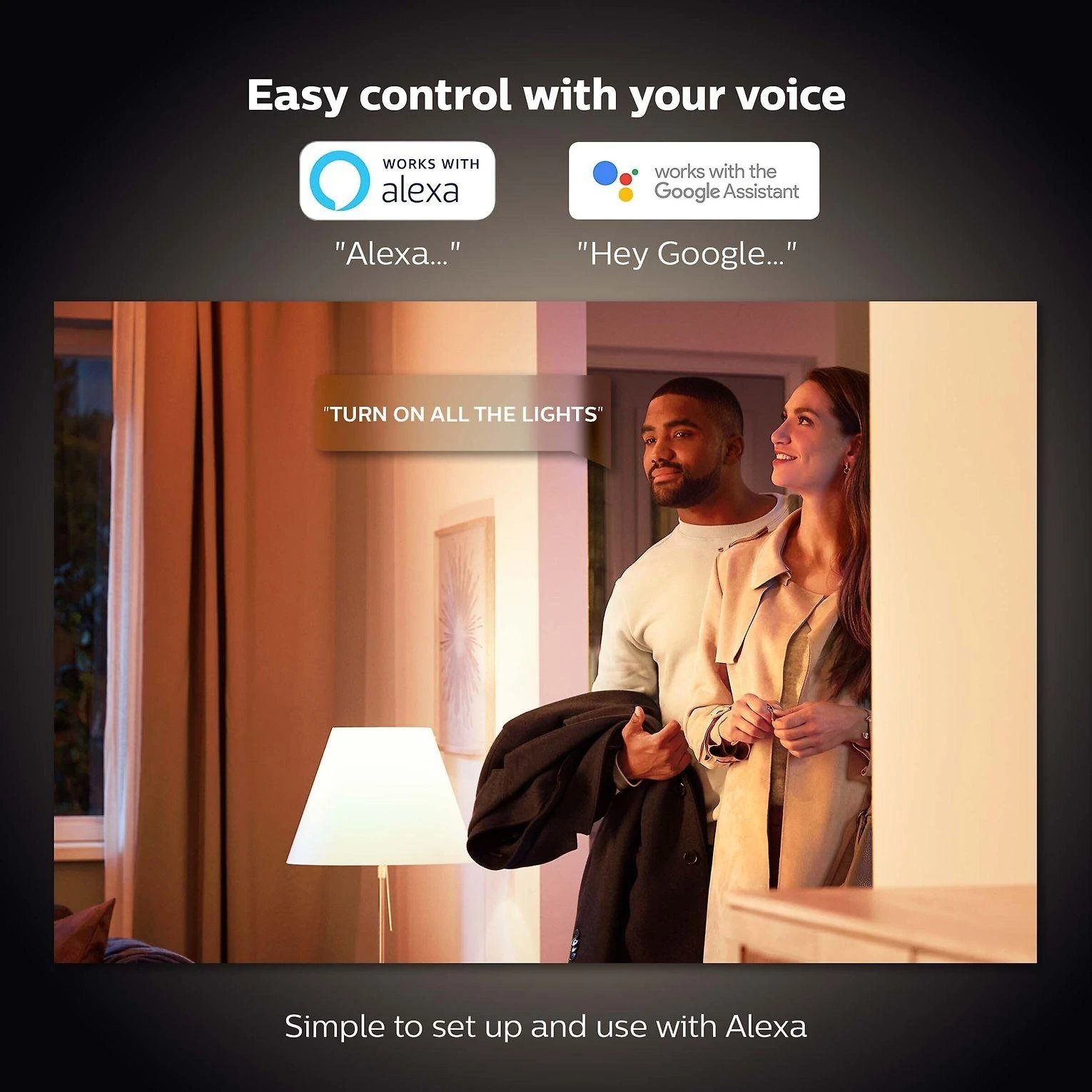 Philips Hue Baltos šviesos E27 lemputė su standartiniu kaitinimo siūlu