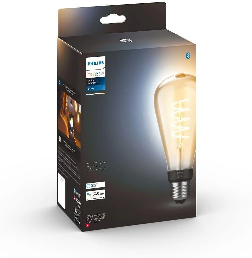 Išmanioji lemputė PHILIPS Šviesos srautas 550 liumenų 4500 K 220–240 V „Bluetooth“ 929002477901