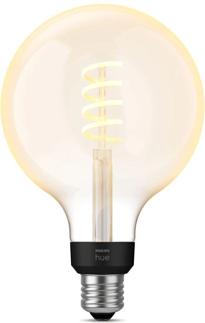 Philips Hue Baltas Ambiance LED G125 lempa E27 Zigbee, Bluetooth