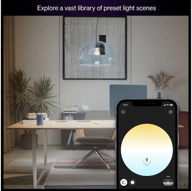 „Philips Hue WA 810 A60 4P EU“ | E27 | 6 W | Nuo šiltos iki vėsios baltos šviesos | „Bluetooth“ ir „Zigbee“