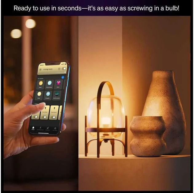 Philips Hue Inteligentna żarówka A60 E27 - 810 | 2 vnt.