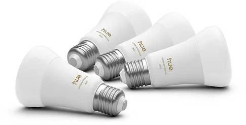„Philips Hue WA 810 A60 4P EU“ | E27 | 6 W | Nuo šiltos iki vėsios baltos šviesos | „Bluetooth“ ir „Zigbee“