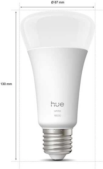 Philips Hue Inteligentna żarówka A60 E27 - 1600