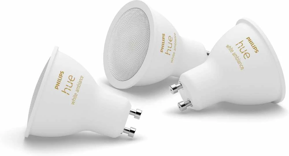 Philips Hue Smart Spotlight, 3vnt pakuotė | GU10 | 4,2 W | Šiltas iki šaltas baltas lengvas