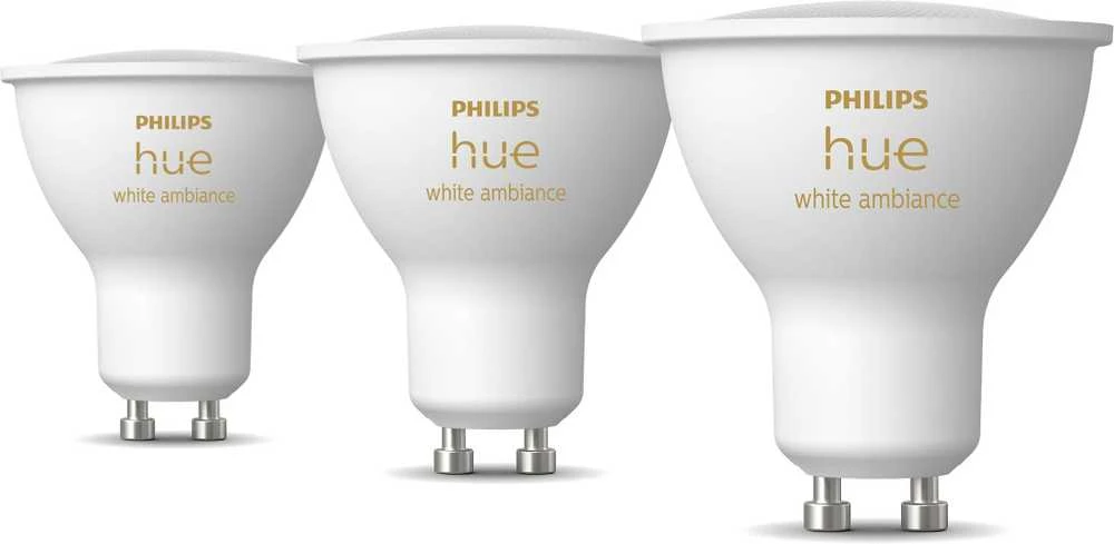 Philips Hue Smart Spotlight, 3vnt pakuotė | GU10 | 4,2 W | Šiltas iki šaltas baltas lengvas