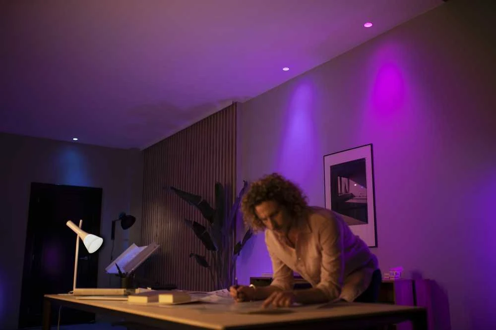 Philips Hue Smart Spotlight, 2vnt pakuotė | GU10 | 4,2 W | Šiltas iki šaltas baltas ir spalvotas