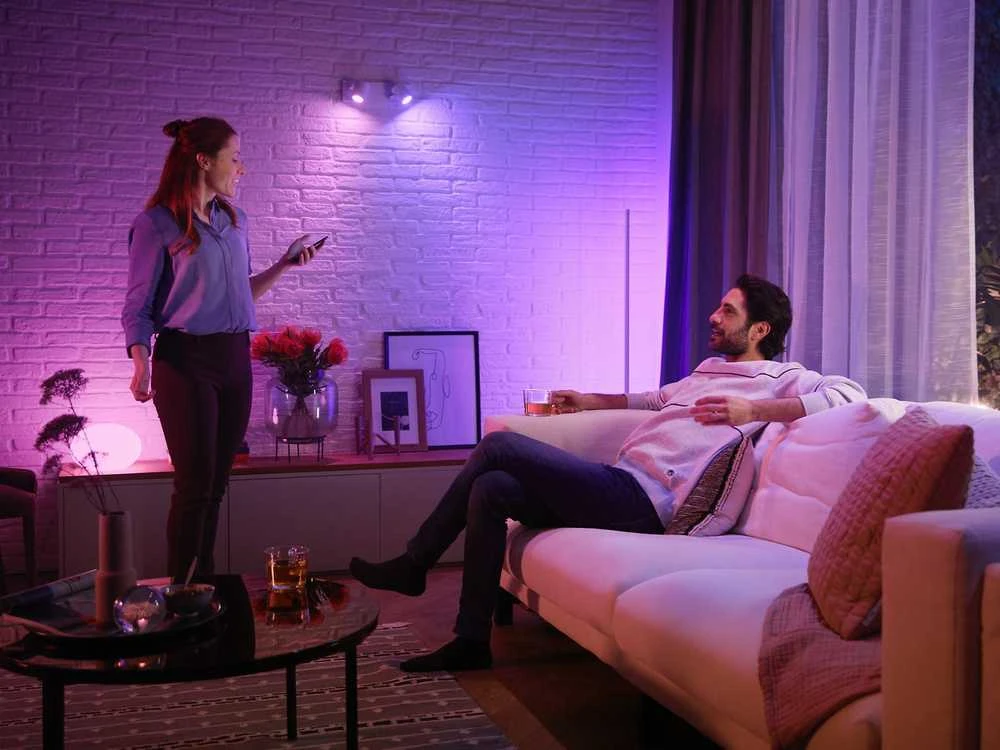 Philips Hue Smart Spotlight, 2vnt pakuotė | GU10 | 4,2 W | Šiltas iki šaltas baltas ir spalvotas