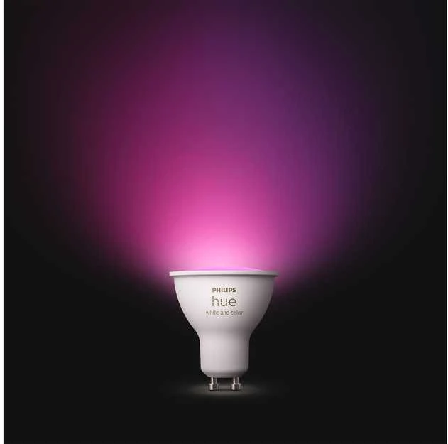 Philips Hue Smart Spotlight | GU10 | 4,2 W | Baltas ir spalvota šviesa