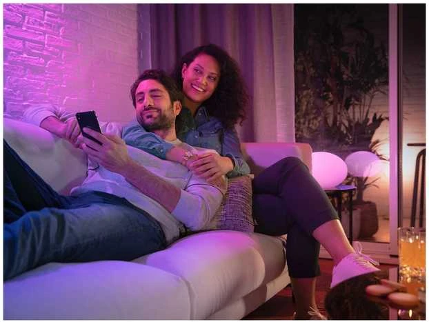Philips Hue "White and Colour" GU10 Lempučių rinkinys, 3 vnt + reguliatoriaus jungiklis