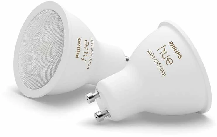 Philips Hue Smart Spotlight, 2vnt pakuotė | GU10 | 4,2 W | Šiltas iki šaltas baltas ir spalvotas