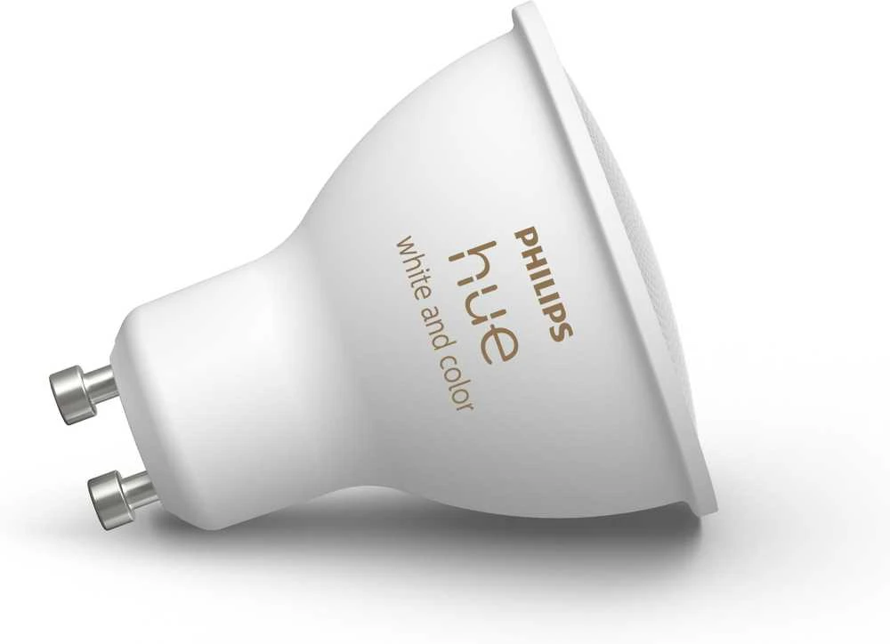Philips Hue Smart Spotlight | GU10 | 4,2 W | Baltas ir spalvota šviesa