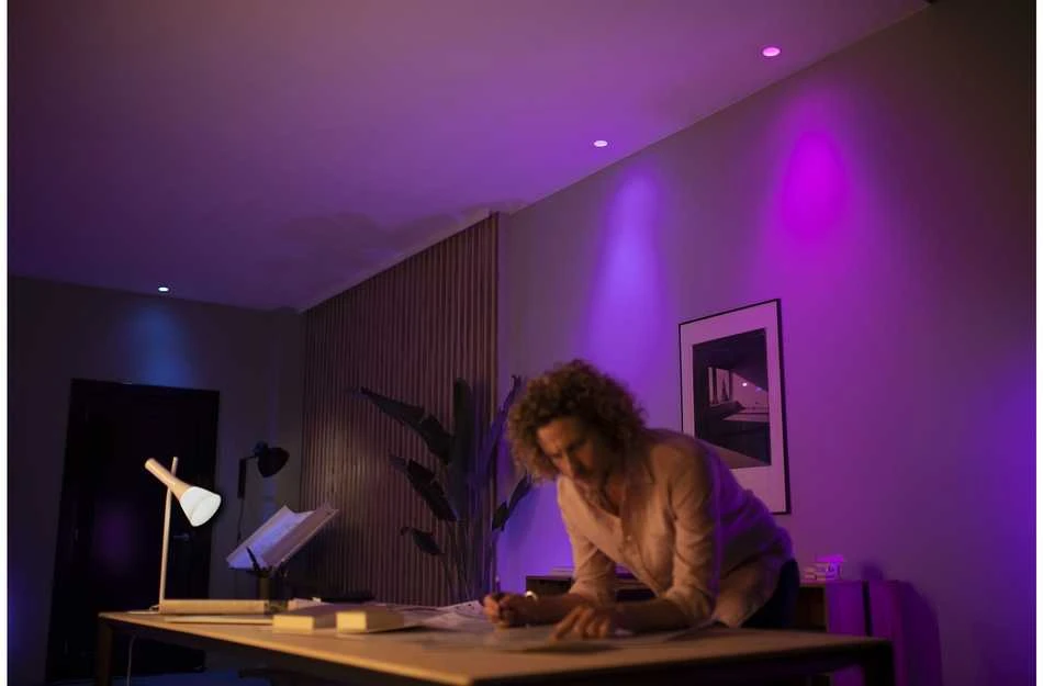 Philips Hue Smart Spotlight, 2vnt pakuotė | GU10 | 4,2 W | Šiltas iki šaltas baltas ir spalvotas