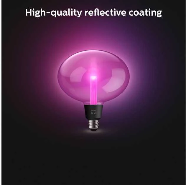 Philips Hue Baltas & Color Ambiance Lightguide Elipsė 500 l, 6,5 W