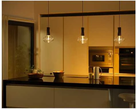 Philips Hue Baltas & Color Ambiance Lightguide Elipsė 500 l, 6,5 W