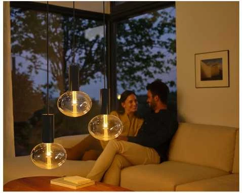 Philips Hue Baltas & Color Ambiance Lightguide Elipsė 500 l, 6,5 W