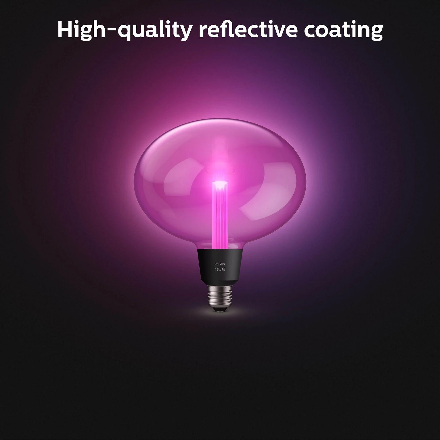 Philips Hue Baltas & Color Ambiance Lightguide Elipsė 500 l, 6,5 W
