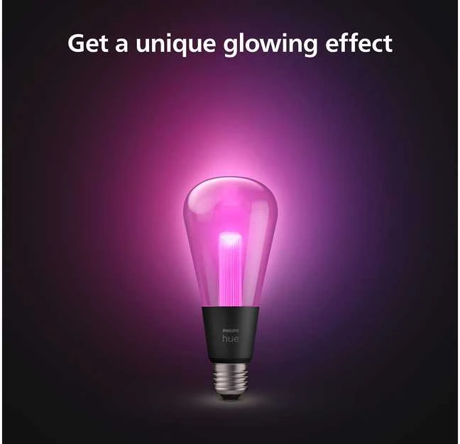 Philips Hue Baltas ir spalvota Ambiance Smart lemputė E27 ST72