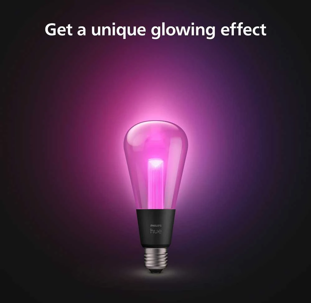 Philips Hue Baltas ir spalvota Ambiance Smart lemputė E27 ST72
