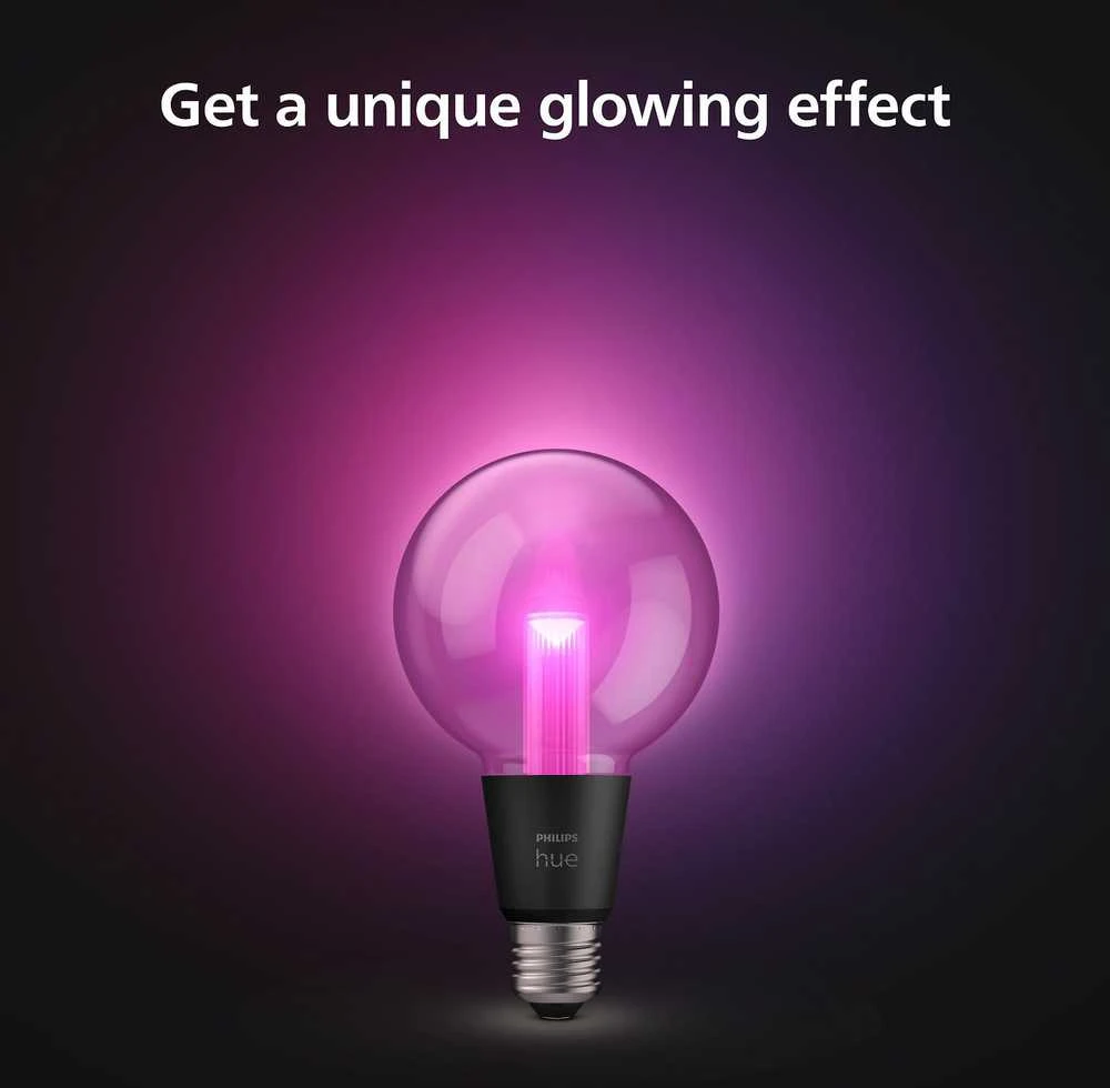 Philips Hue WCA Lightguide G95 | E27 | 6,8 W | Baltas ir spalvota šviesa