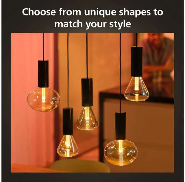 „Philips Hue WCA Lightguide Triangle“ | E27 | 6,8 W | Baltas ir spalvota šviesa