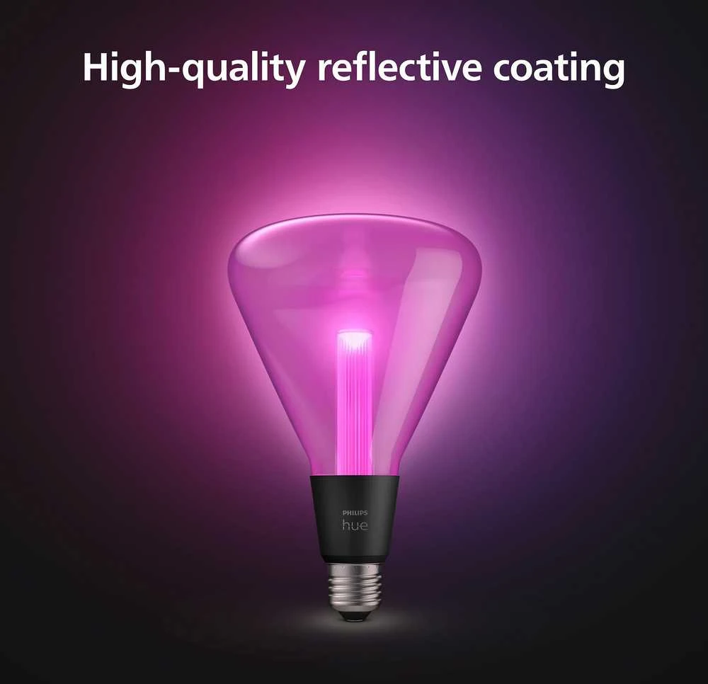 „Philips Hue WCA Lightguide Triangle“ | E27 | 6,8 W | Baltas ir spalvota šviesa