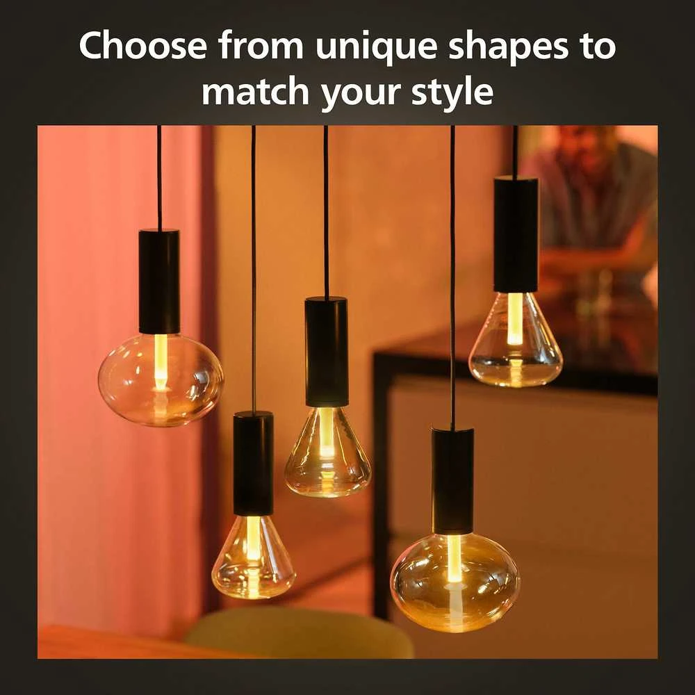 „Philips Hue WCA Lightguide Triangle“ | E27 | 6,8 W | Baltas ir spalvota šviesa