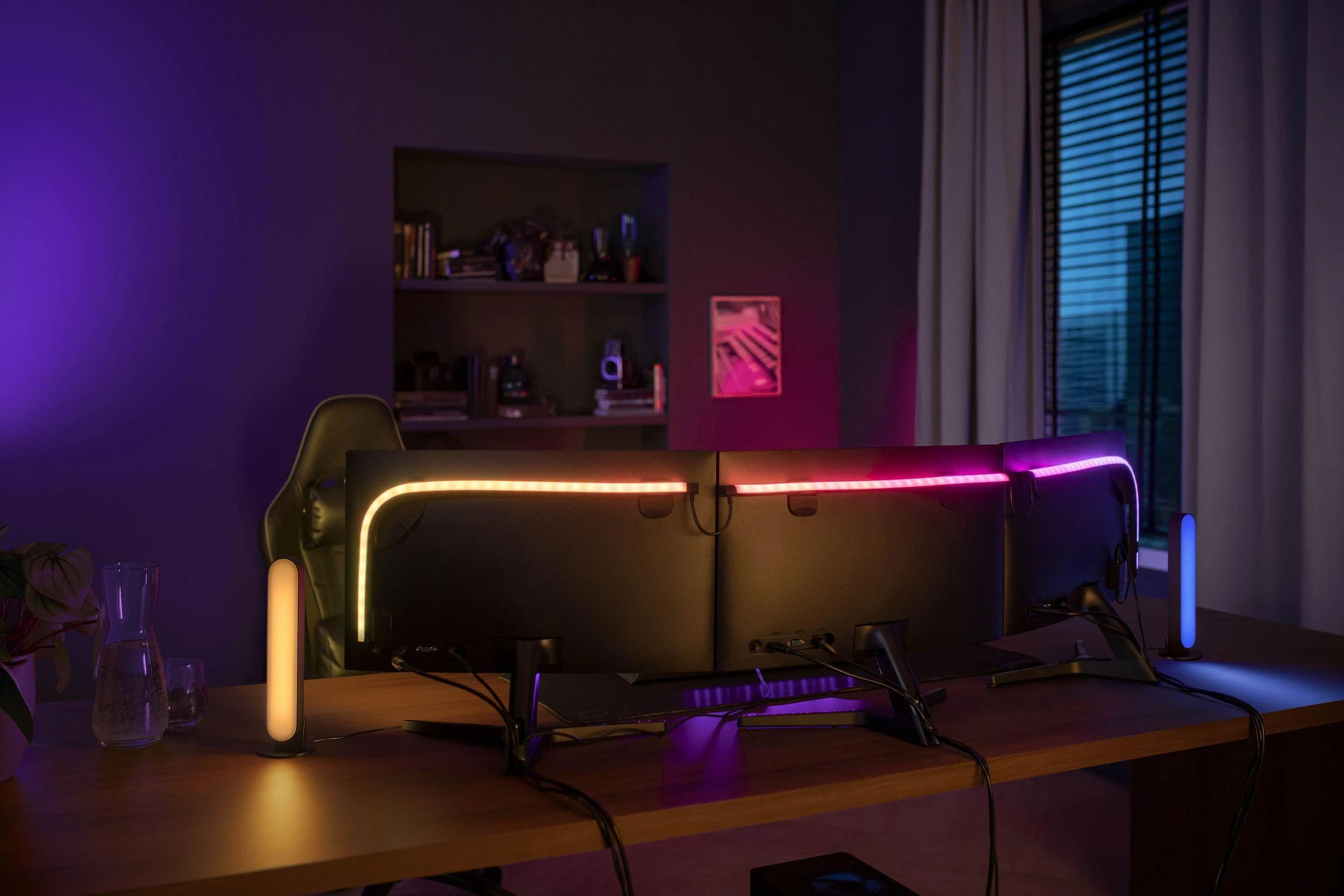 „Philips Hue Play“ gradientinis kompiuteris 3 x 24–27 colių