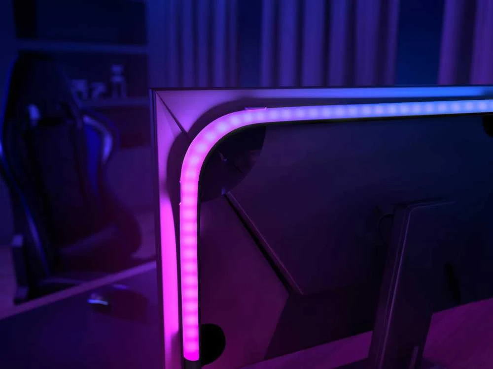 „Philips Hue Gradient PC Lightstrip“ 24–27 colių pradinis rinkinys | 15 W