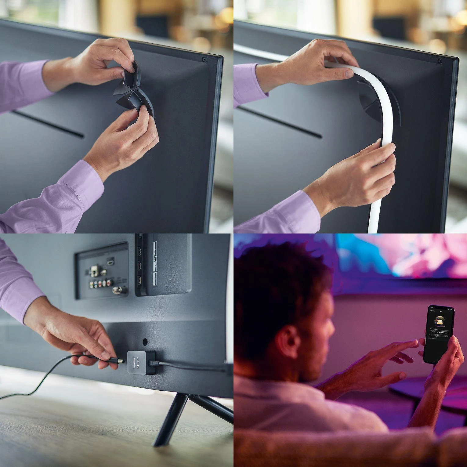 Philips Hue | Šviesos juostos gradientas 55" EU | 20 W | Spalvotas