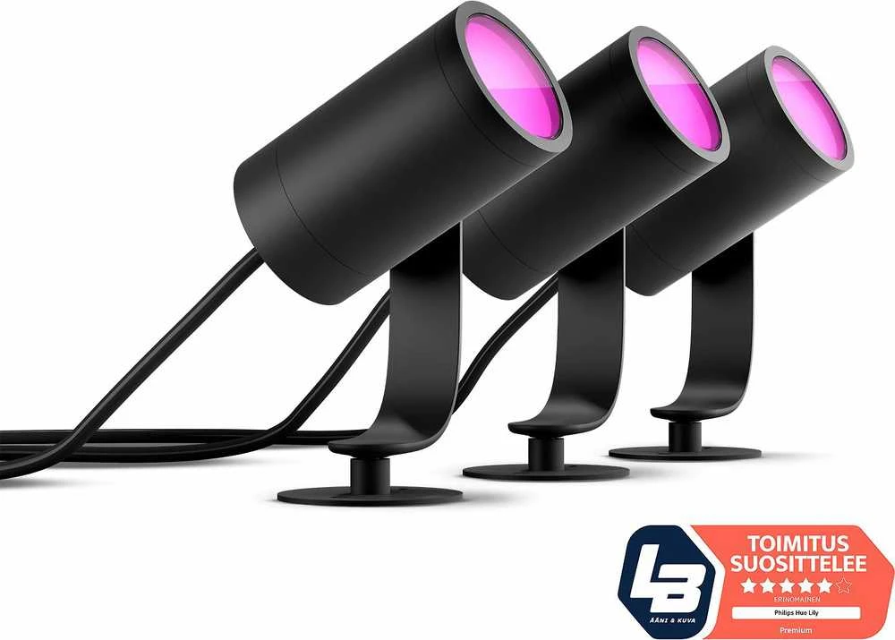 Philips Hue Taškinis lauko šviestuvas Lily (Baltas ir spalvotas)