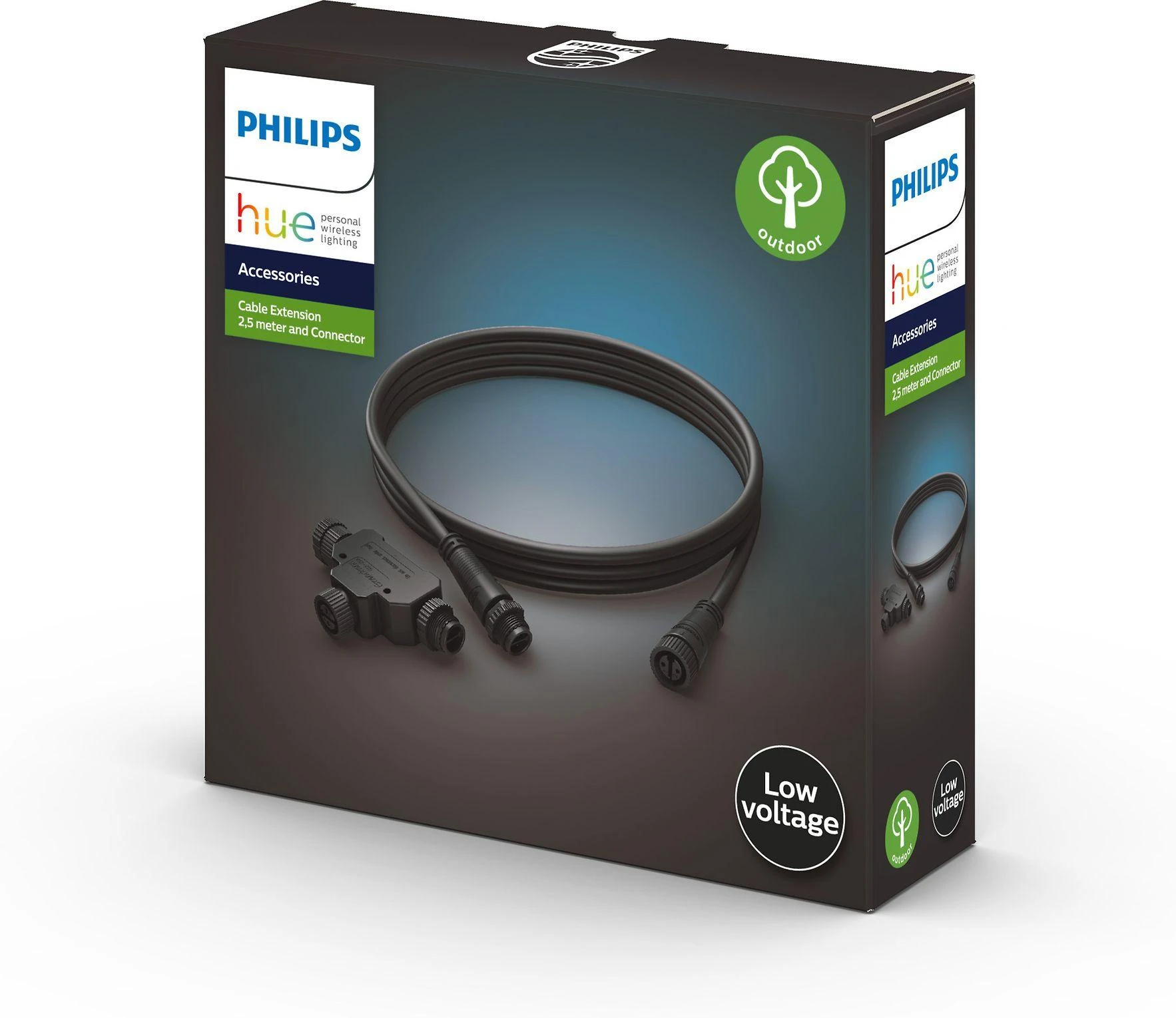 Philips Išorinis kabelis HUE T JUNGTIS 2,5 m, 24 V