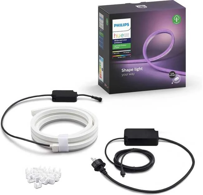 LED šviesa PHILIPS Smart Lightstrip19 W|Bluetooth|Balta|929002289002