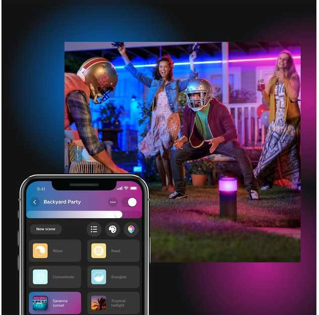 LED šviesa PHILIPS Smart Lightstrip19 W|Bluetooth|Balta|929002289002