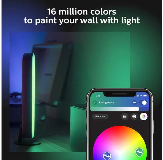 Philips Hue Šviestuvų juostos Play ilginamosios sekcijos komplektas (Baltas ir spalvotas)