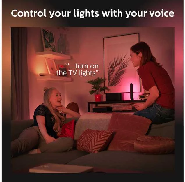 Philips Hue Šviestuvų juostos Play ilginamosios sekcijos komplektas (Baltas ir spalvotas)