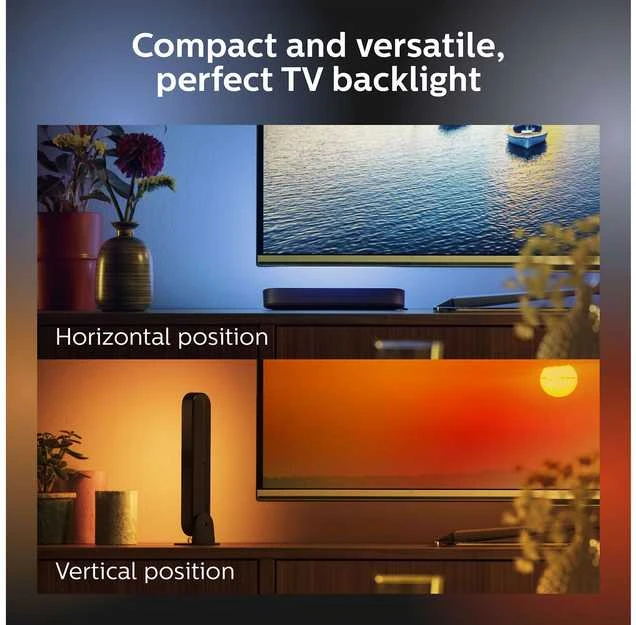 Philips Hue Šviestuvų juostos Play ilginamosios sekcijos komplektas (Baltas ir spalvotas)