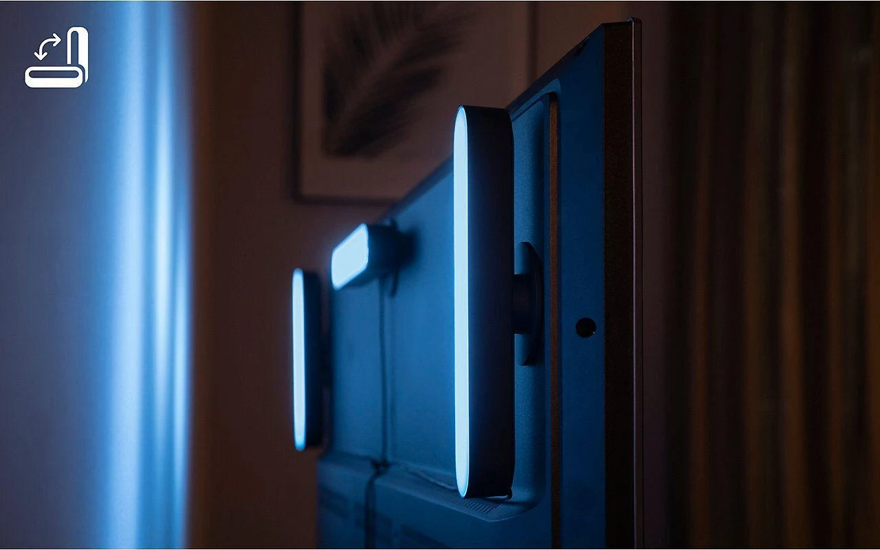 Philips Hue Dviejų šviestuvų juostų Play komplektas (Balta ir spalvota)