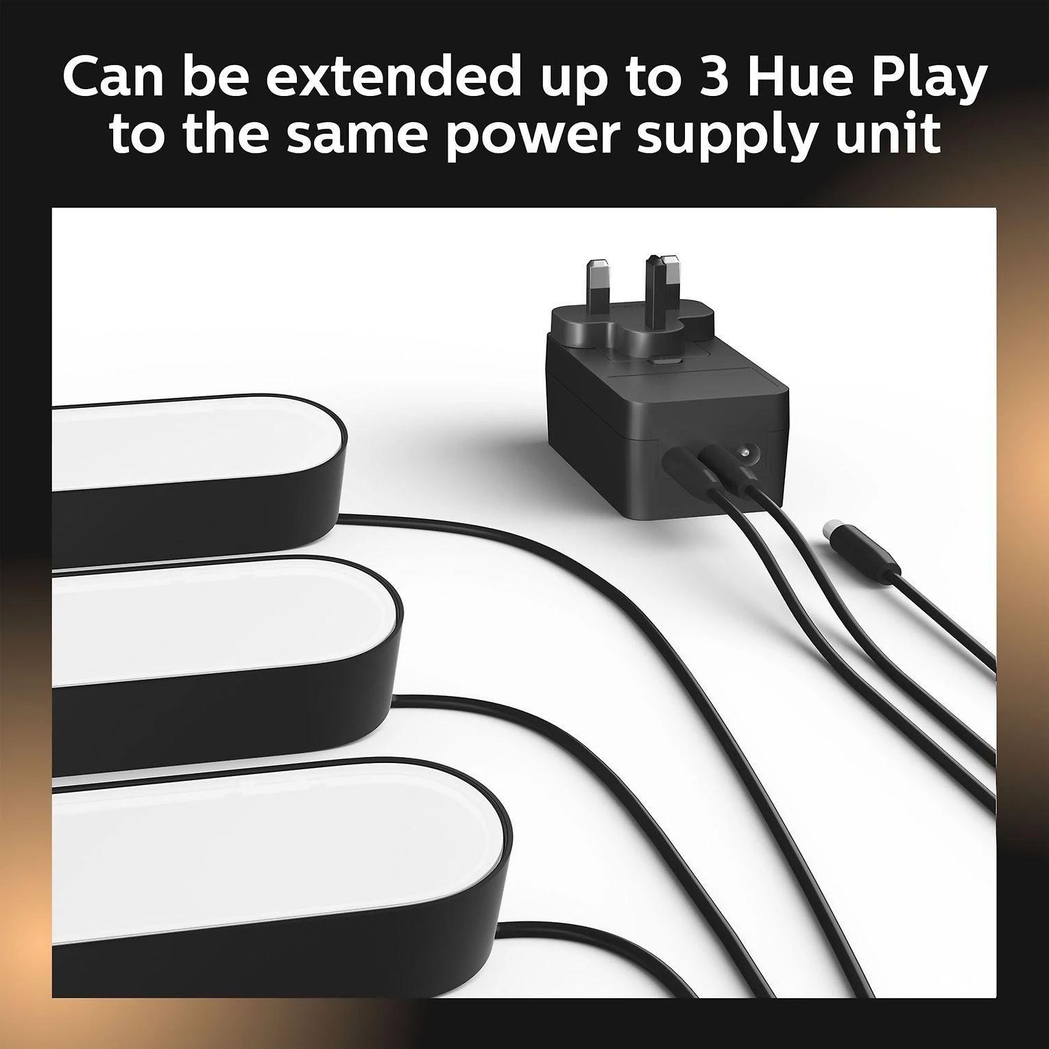 Philips Hue Šviestuvų juostos Play ilginamosios sekcijos komplektas (Baltas ir spalvotas)
