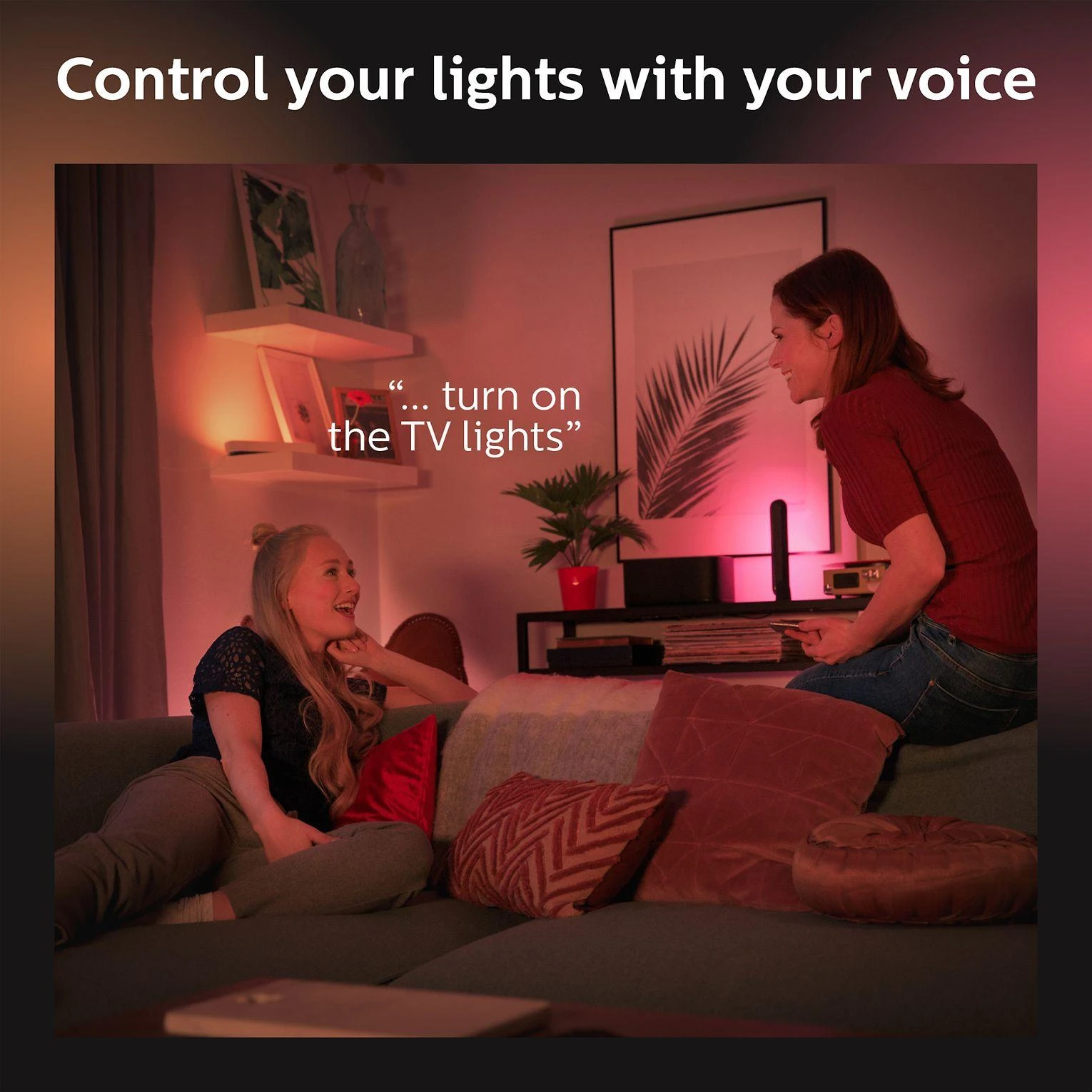 Philips Hue Šviestuvų juostos Play ilginamosios sekcijos komplektas (Baltas ir spalvotas)